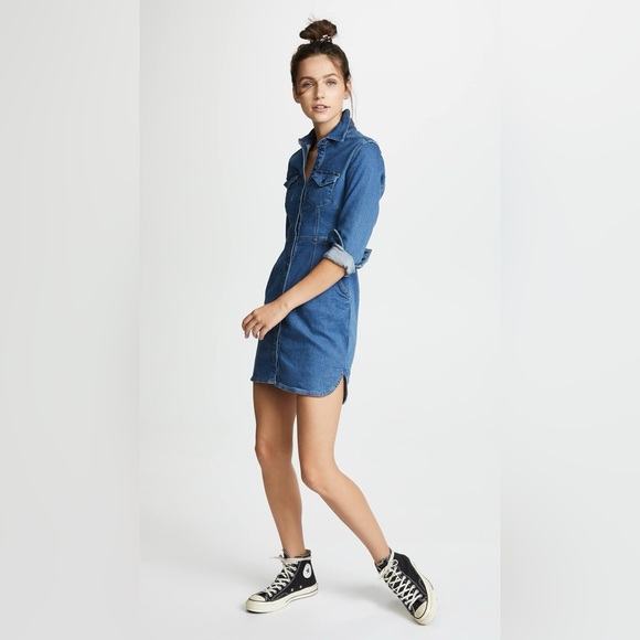 Free People Dresses & Skirts - Free People Dynomite Denim Dress